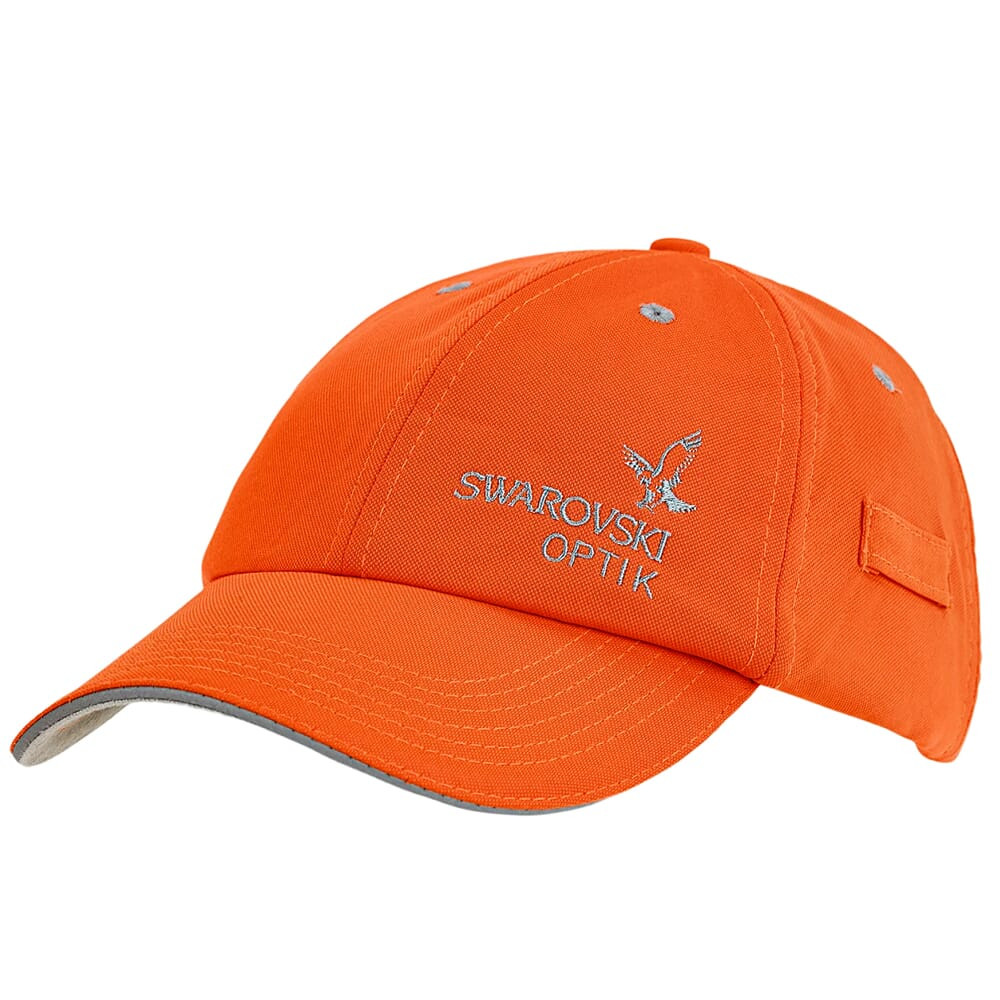Swarovski Optik Swarovski Orange Cap w/Fold-Down Ear Flaps 60097 in Blaze Orange - Swarovski Optik