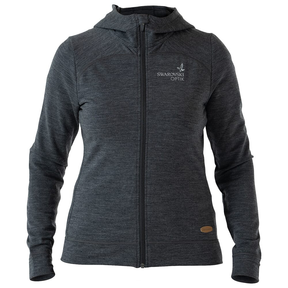 Swarovski Optik Swarovski Ladies MH Merino Hoodie Anthracite EU M/US S 60803 - Swarovski Optik