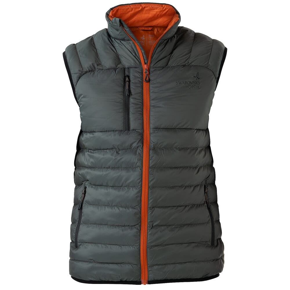 Swarovski Optik Swarovski Mens PV Puffer Vest Dark Green EU M/US S 60918 - Swarovski Optik