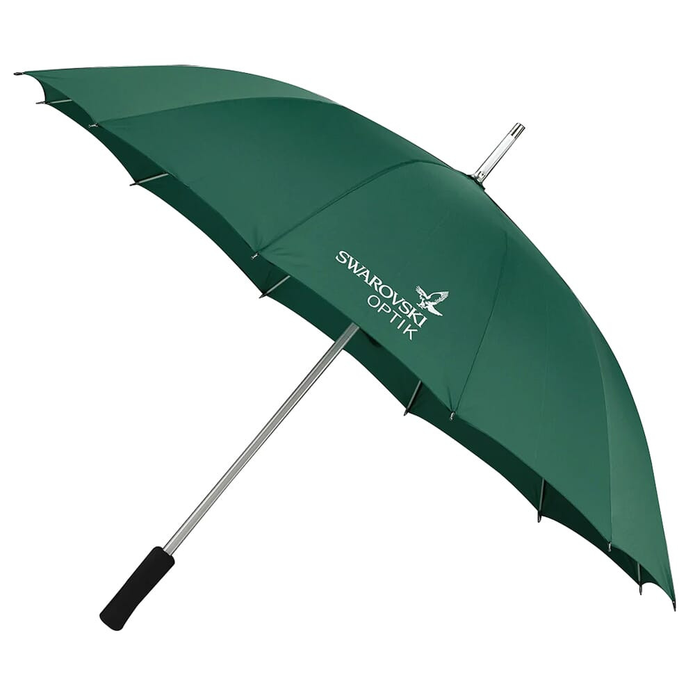 Swarovski Optik Swarovski 12-Panel Push-Button Open 43.3" Green Umbrella 60379 - Swarovski Optik