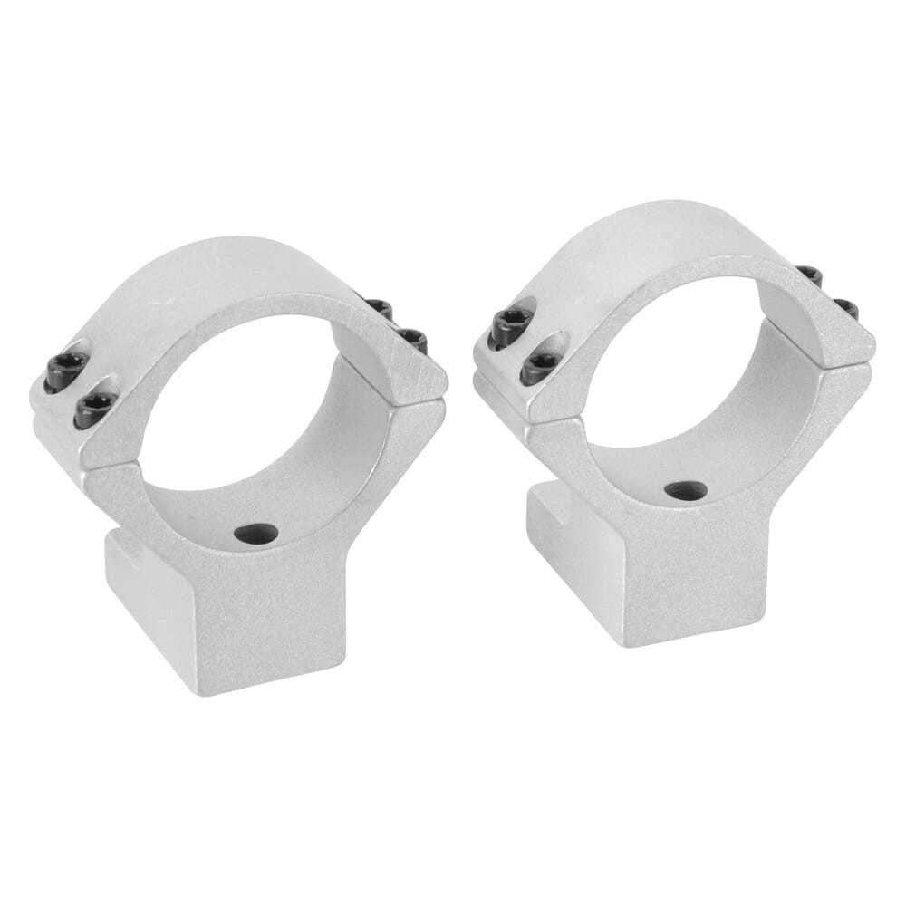 Talley Manufacturing Talley 30mm Tikka T3/T3X High Silver Alloy Lt. Wt. Ring Base Combo S750714 - Talley Manufacturing