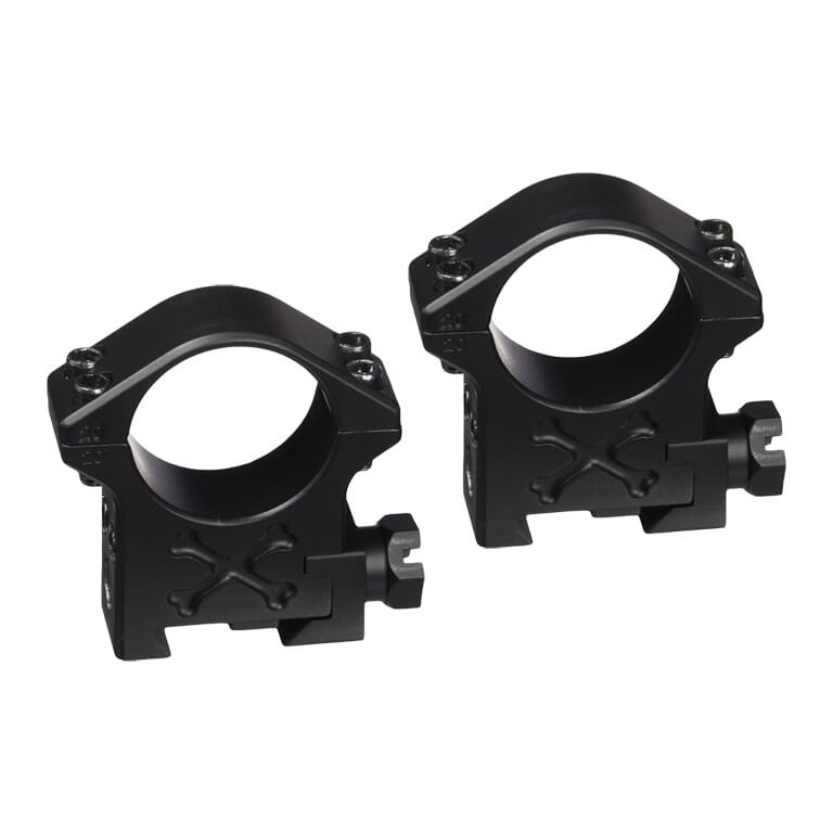 Talley Manufacturing Talley 1" Tactical Ring (Black Armor) (Medium) BAT10M - Talley Manufacturing