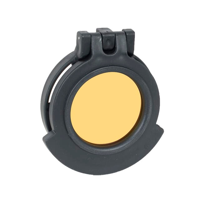 Tenebraex Amber See-Through Tactical Tough Flip Cap for 50mm Objective 52FC01-ACV - Tenebraex