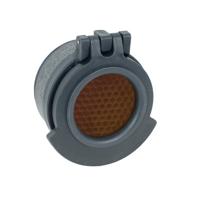 Tenebraex Amber cover w/Anti Reflection Device for 42mm Schmidt Bender, NF Compact , 40mm Leupold, 3-20 Ocular, and PM II 1.1-8x24 High Power - Tenebraex