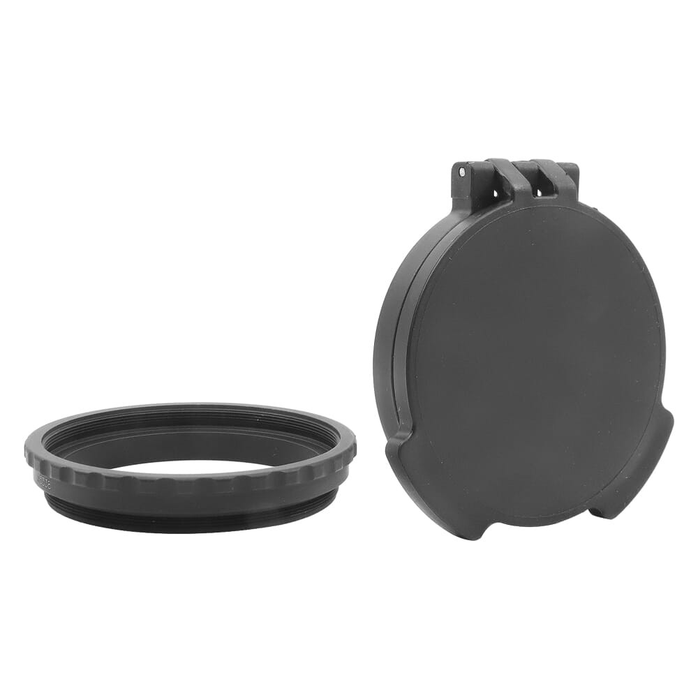 Tenebraex Objective Black Flip Cover w/ Aluminum Adapter Ring 44FCR-002BK1 - Tenebraex