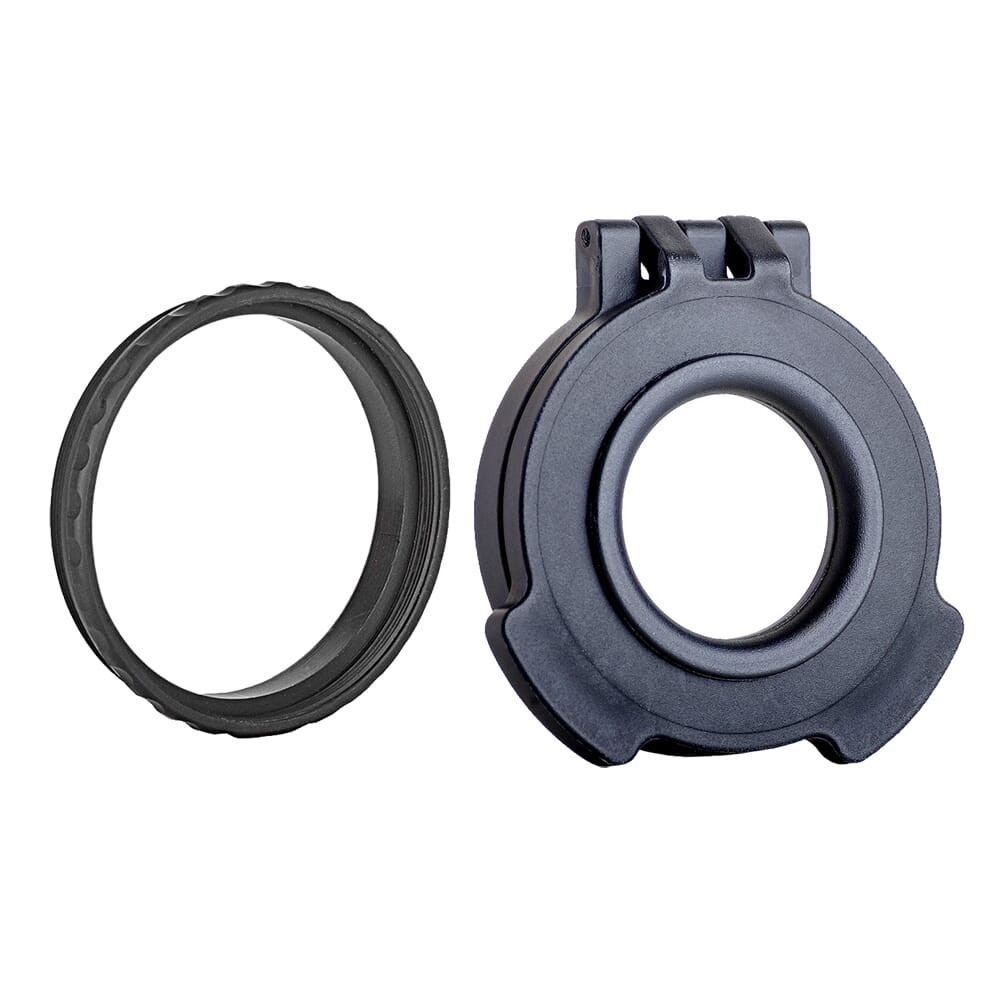 Tenebraex Objective Clear Flip Cover w/ Adapter Ring for 56mm Schmidt and Bender Scopes SB5600-CCR - Tenebraex
