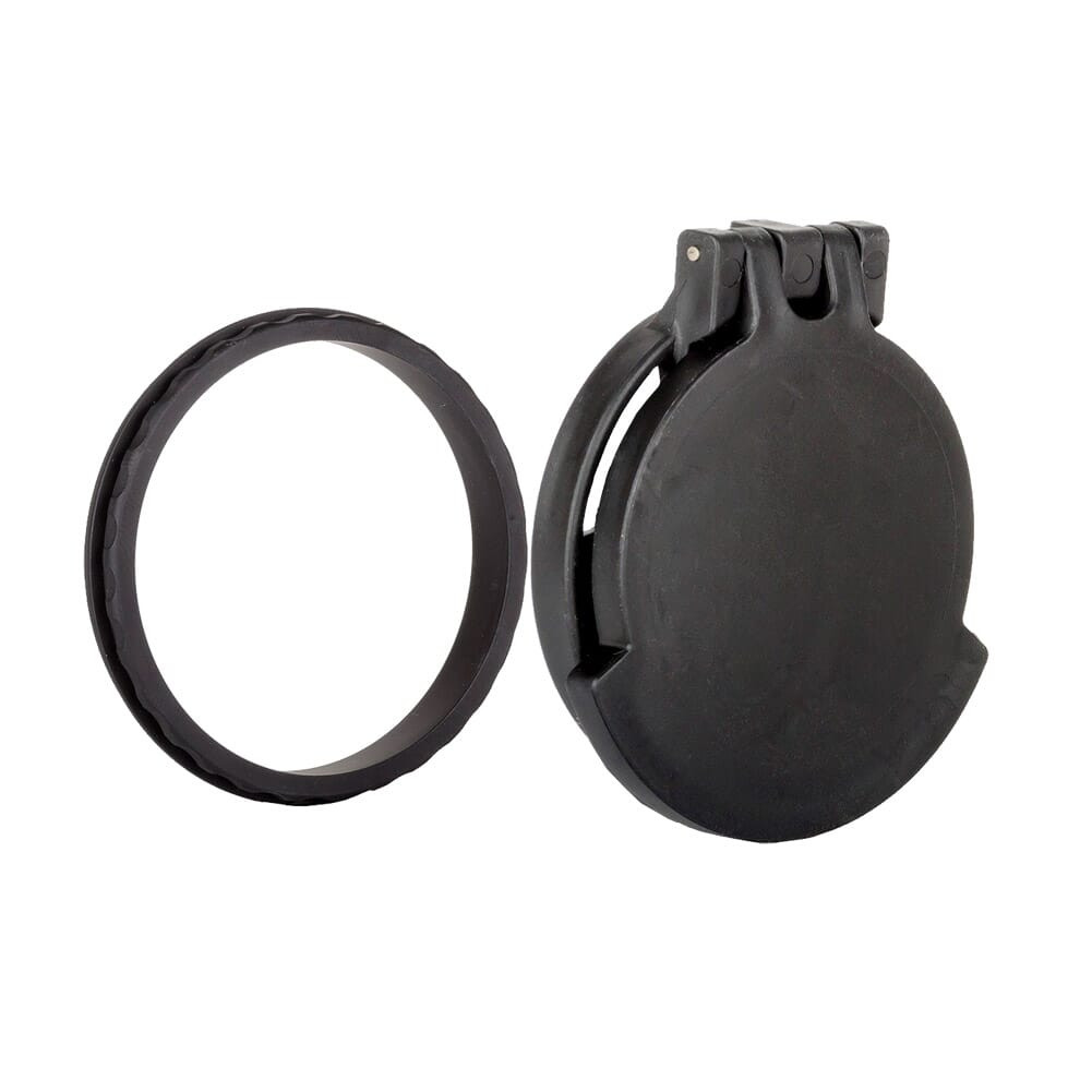 Tenebraex Objective Flip Cover w/ Adapter Ring Black for 50mm Leupold Scopes 50LTCC-FCR - Tenebraex