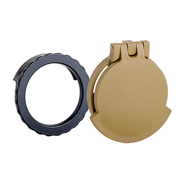 Tenebraex Ocular Flip Cover w/ Adapter Ring RAL8000/Black for Trijicon ACOG 4x32 RMR Combo AGEC05-FCR - Tenebraex