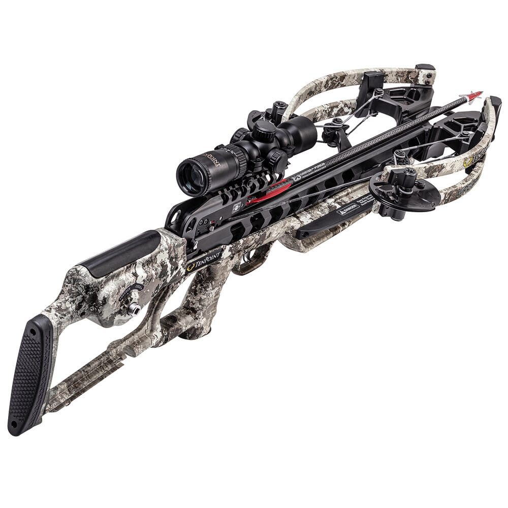 TenPoint Crossbows TenPoint Viper S400 Crossbow w/ACUslide, RangeMaster Pro Scope, Veil Alp CB20015-6819 in Graphite - TenPoint Crossbows
