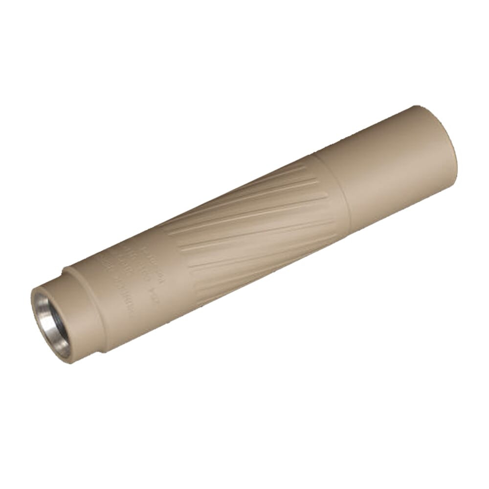 Thunder Beast Arms Thunder Beast Ultra 7CB 6.5mm Gen 2 FDE Suppressor w/M18x1.5 Muzzle Brake U7CB65-MX18x15-FDE - Thunder Beast Arms