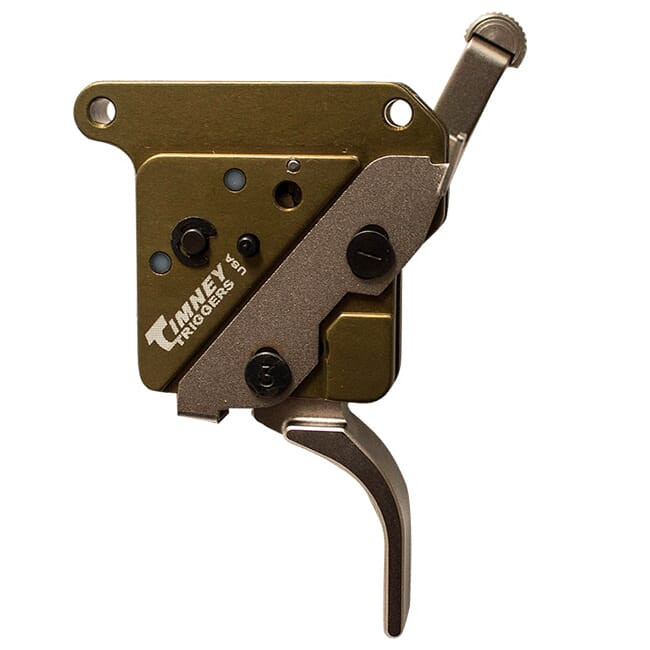 Timney Triggers Timney Elite Hunter Remington 700, Left Hand, Straight, Nickel Plated 3 lb Trigger 518-16V2 - Timney Triggers