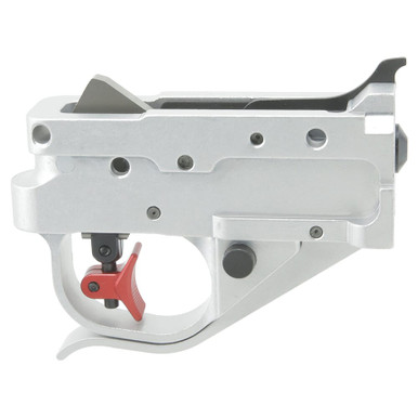 Timney Triggers Timney Ruger 10/22 Silver Housing, Red Shoe Kit Trigger 1022CE-16 - Timney Triggers