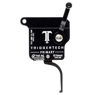 TriggerTech Rem 700 Clone LH Primary Flat Clean Blk/Blk Single Stage Trigger R7L-SBB-14-TNF - TriggerTech