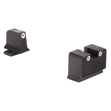 Trijicon® Suppressor/Optic Height Sights - Sig Sauer .40 S&W / .45ACP SG203-C-600914 in Front White Outline - Trijicon