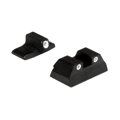 Trijicon H&K P2000 3 Dot Night Sight Set HK09 600275 in Front White Outline/green Tritium - Trijicon