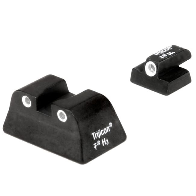 Trijicon Bright & Tough 3 Dot Night Sights for S&W Compact 3904/3906/6904/6906 SA05-600351 - Trijicon