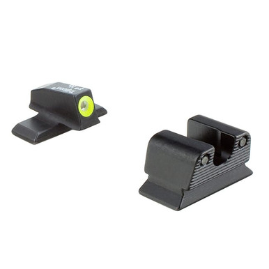 Trijicon HD™ Night Sights - Beretta PX4 Compact BE114-C-600772 in Front Yellow Outline/green Tritium - Trijicon