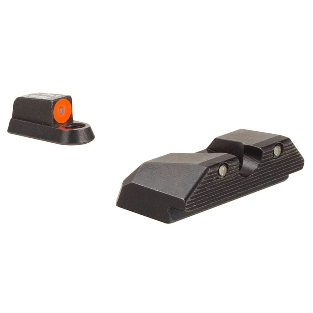 Trijicon HD Orange Night Sight Set for CZ P-10/P-10C Optics Cut CZ104-C-601094 in Front Orange Outline/green Tritium - Trijicon