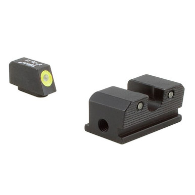 Trijicon HD™ Night Sights - Walther® 99, PPQ, PPQ M2 WP101-C-600737 in Front Yellow Outline/green Tritium - Trijicon