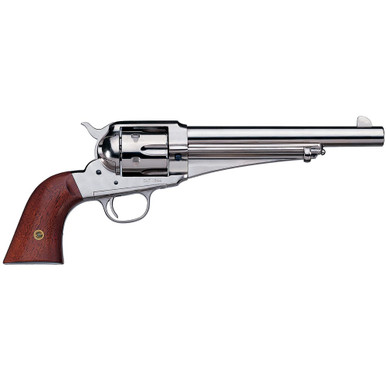 Uberti 1875 Single Action Army Outlaw .45 Colt 7.5" Bbl F/N Plated Steel Revolver 341515 - Uberti