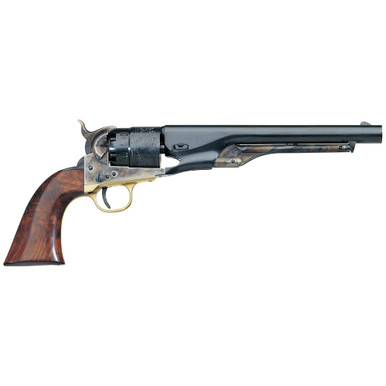 Uberti 1860 Army Steel .44 Cal 8" Bbl 6rd C/H Frame Brass B/S & T/G Black Powder Revolver 340400 - Uberti