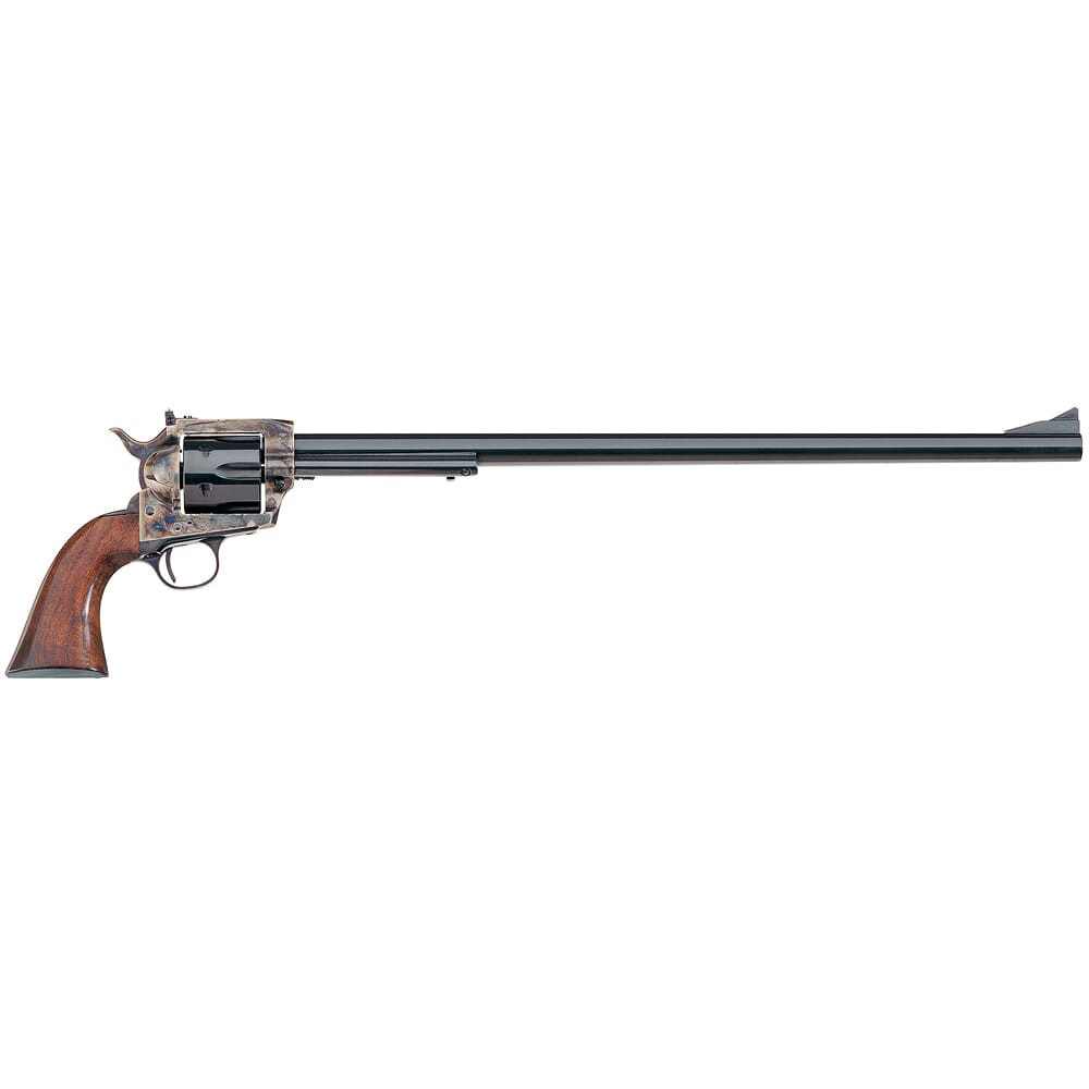 Uberti 1873 Cattleman Buntline Target .45 Colt 18" Bbl C/H Frame Steel B/S & T/G NM TS Revolver 345161 - Uberti