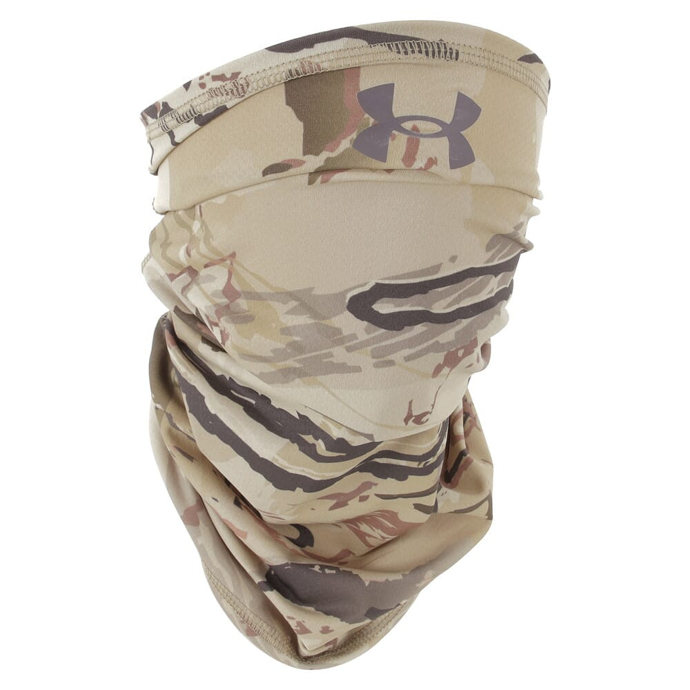 Under Armour Whitetail Isochill Brushline Gaiter UA Barren Camo/White/Charcoal OSFA 1365157-999001 - Under Armour