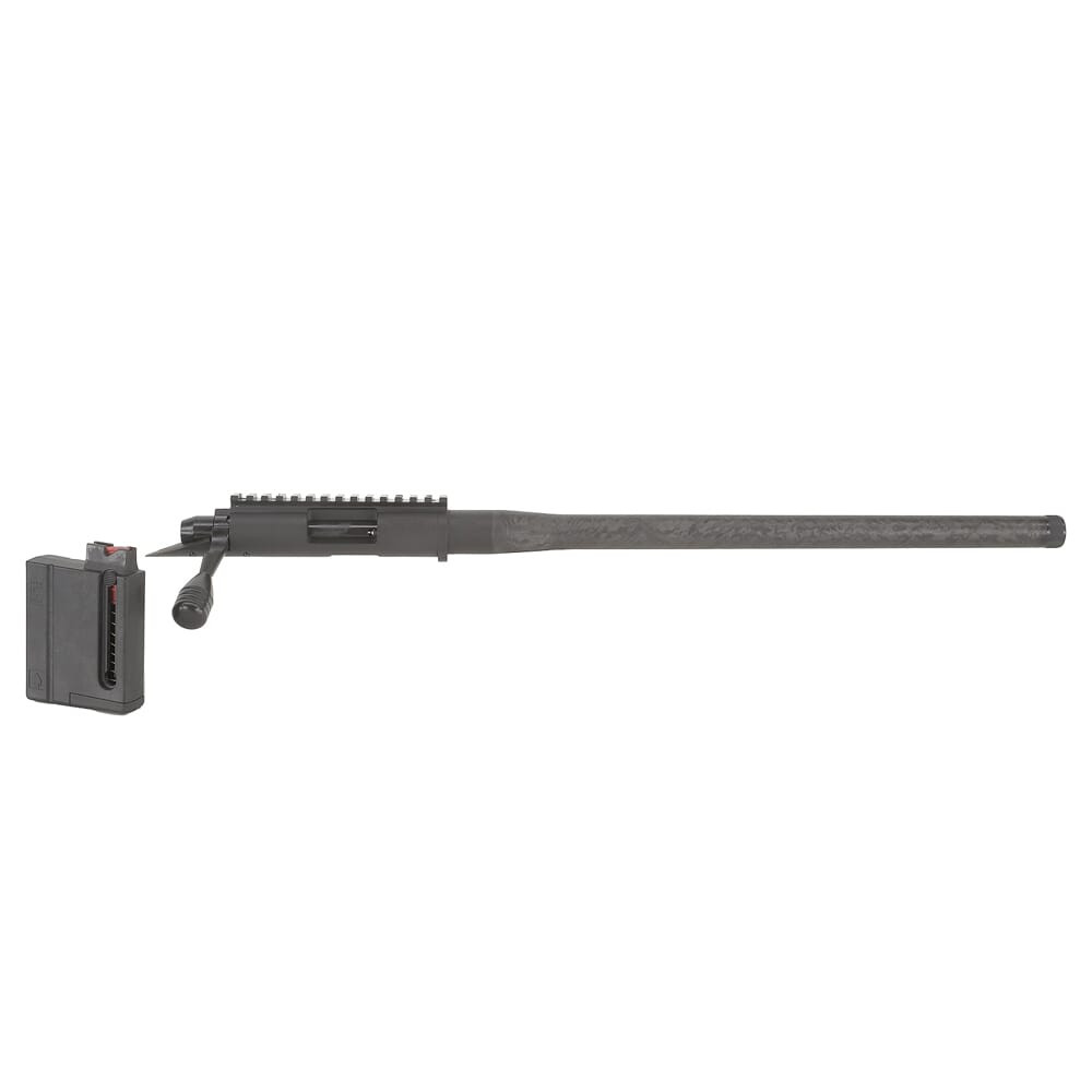 Vudoo Gun Works V-22 G2 .22 LR Kukri Contour 18" TH Graphite Black Carbon Barreled Action CBA-22LR-G2-KUK18T-GB - Vudoo Gun Works