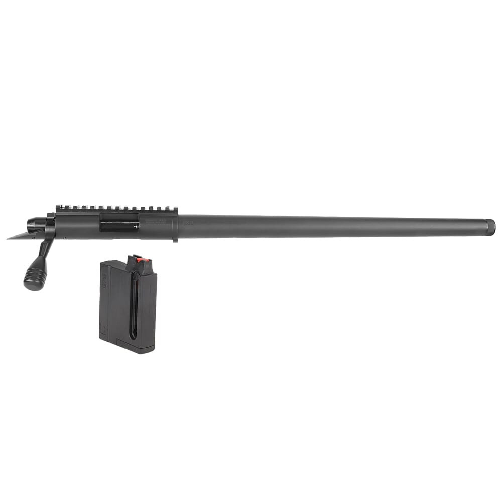 Vudoo Gun Works V-22 G2 .22 LR MTU Contour 18" TH Graphite Black Repeater Barreled Action RBA-22LR-G2-MTU18T-GB - Vudoo Gun Works