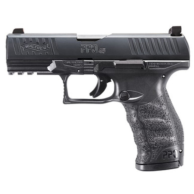 Walther Arms Walther PPQ M2 .45 ACP 4.25" Black 12 round Pistol w/ 2 Mags and XS F8 Night Sights 2807076TNS - Walther Arms