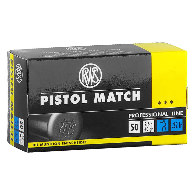 Walther Arms RWS .22LR Rifle Match 2134225 - Walther Arms