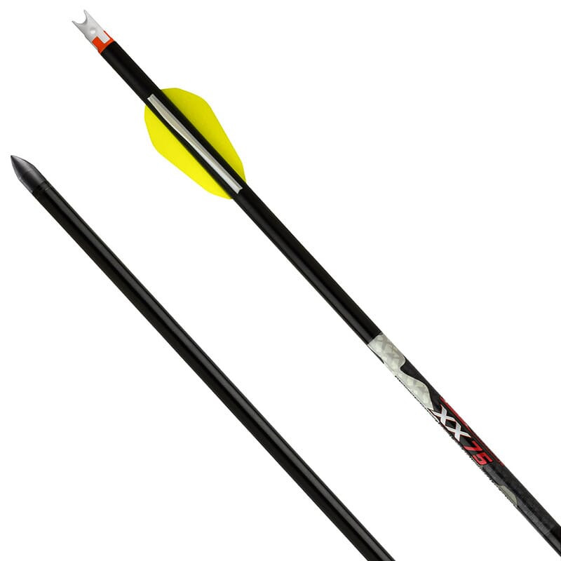 TenPoint Crossbows TenPoint XX75 Aluminum Arrows 20 w/Alpha-Nocks .003 Wte HEA-060-3 - TenPoint Crossbows