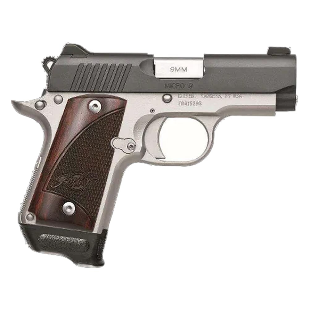 Kimber Micro 9 9mm Rosewood Two-Tone Handgun Ready-to-Carry Bundle w/Tac Mags 3300251 - Kimber