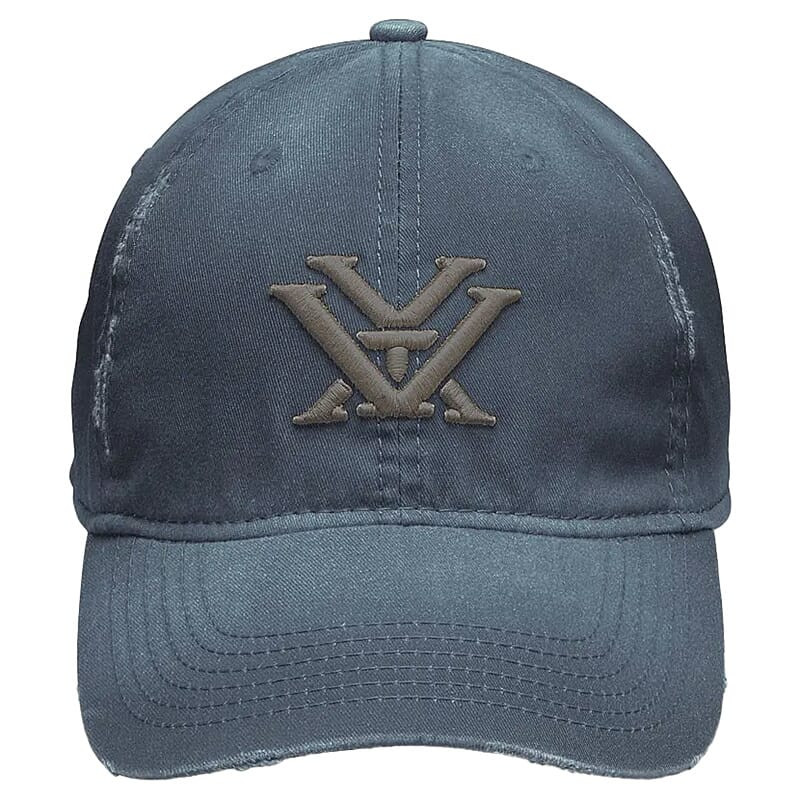 Vortex Optics Vortex Men's Distressed Cap 119012-NVY - Vortex Optics