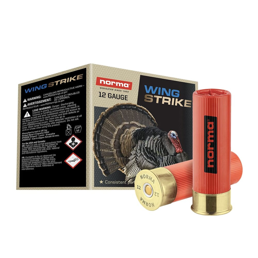 Norma Ammo Norma WINGSTRIKE12ga 2.75" #6 1 1/8oz Shotshell (25/box) 1298103260 - Norma Ammo