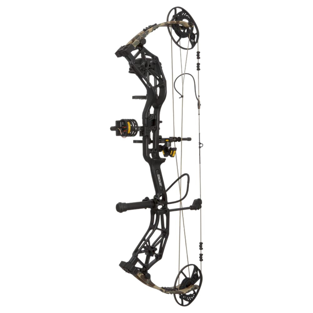 Bear Archery Bear Alaskan XT RTH LH60 Throwback Black Bow AV46A73186L - Bear Archery