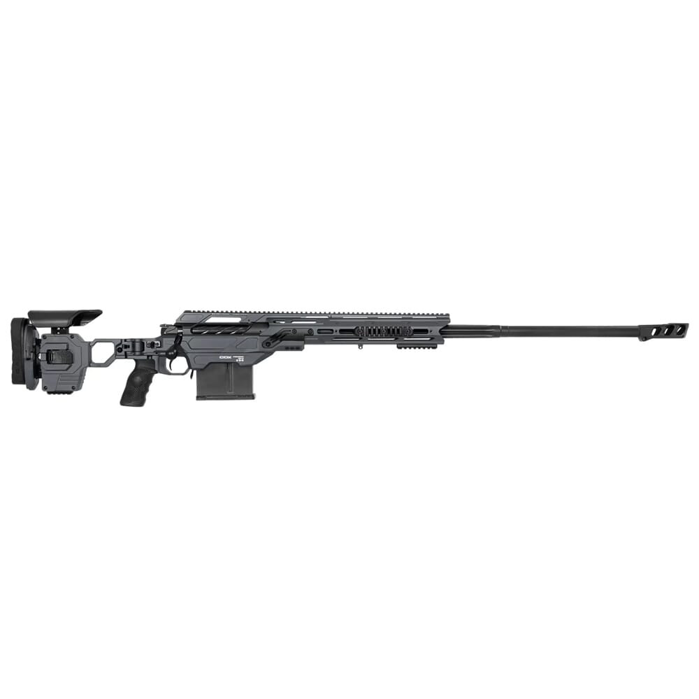 Cadex Defense CDX-40 Shadow .375 CheyTac 29" 1:10" Bartlein Bbl Precision Rifle w/MX1 Muzzle Brake Hybrid Grey Black CDX40-DUAL-375-29-BR40-I2E4N-HGB - Cadex Defense