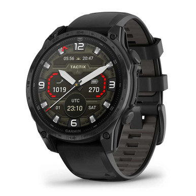 Garmin tactix 8 AMOLED 47mm Titanium Smartwatch w/ Applied Ballistics Ultralight Solver 010-03405-00 - Garmin