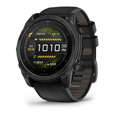 Garmin tactix 8 AMOLED 51mm Titanium Smartwatch w/ Applied Ballistics Ultralight Solver 010-03406-00 - Garmin