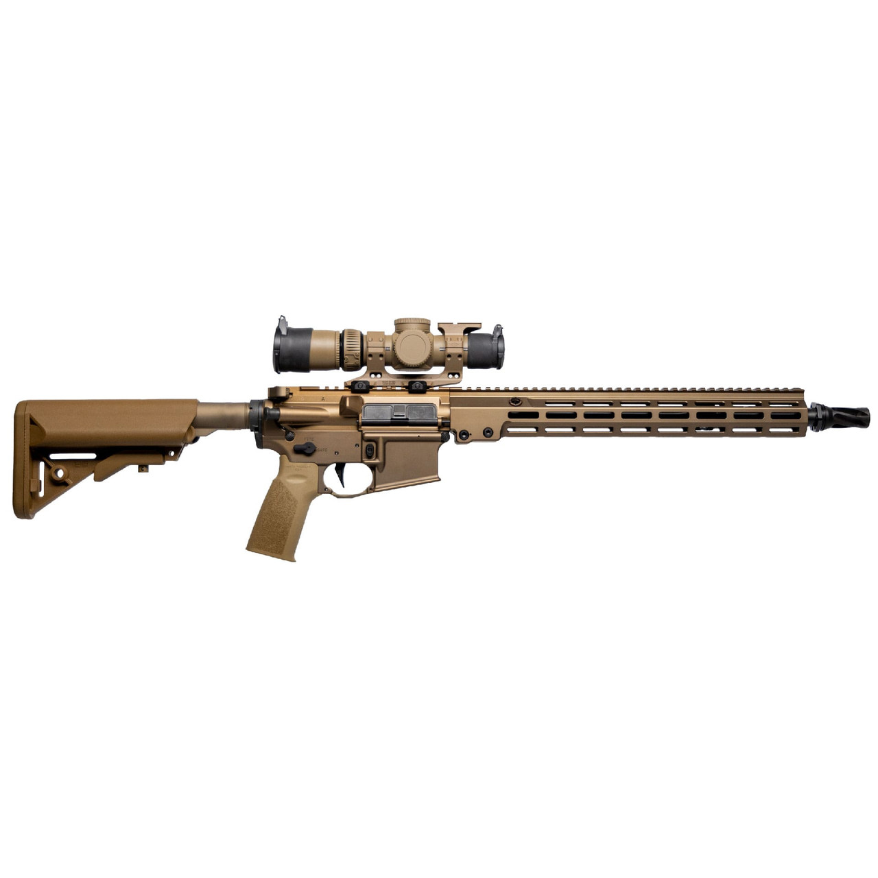 Geissele Automatics Geissele Super Duty MOD1 5.56 NATO 16" 1:7" CHF Bbl DDC Rifle w/Vortex AMG 1-10x24 FFP EBR-9 Super Short Scope & Reptilia Mount - Geissele Automatics