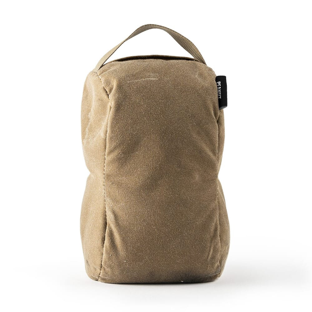MDT Chunky Peanut Glass Fill Grulla Waxed Canvas Support Bag 109112-GRU in Brown - MDT
