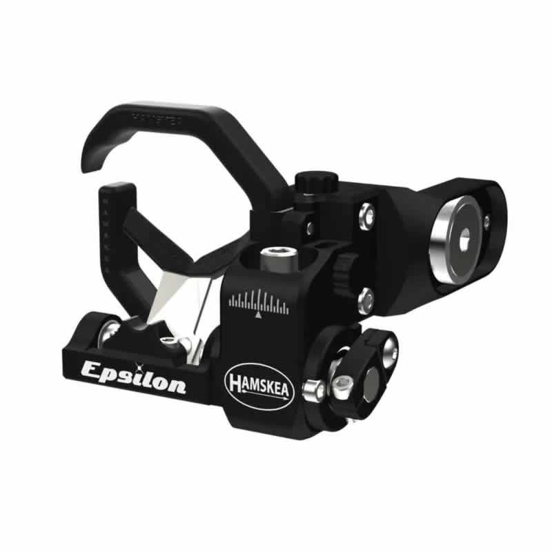 Hamskea V2 Epsilon LH Black Arrow Rest w/C.O.R. Riser Interface Bracket 213886 - Hamskea