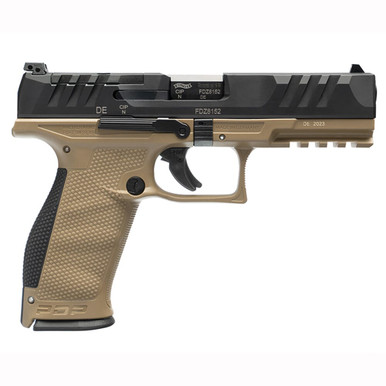 Walther Arms Walther PDP Full Size or 5" FDE Frame 10RD 9MM 2871866 - Walther Arms