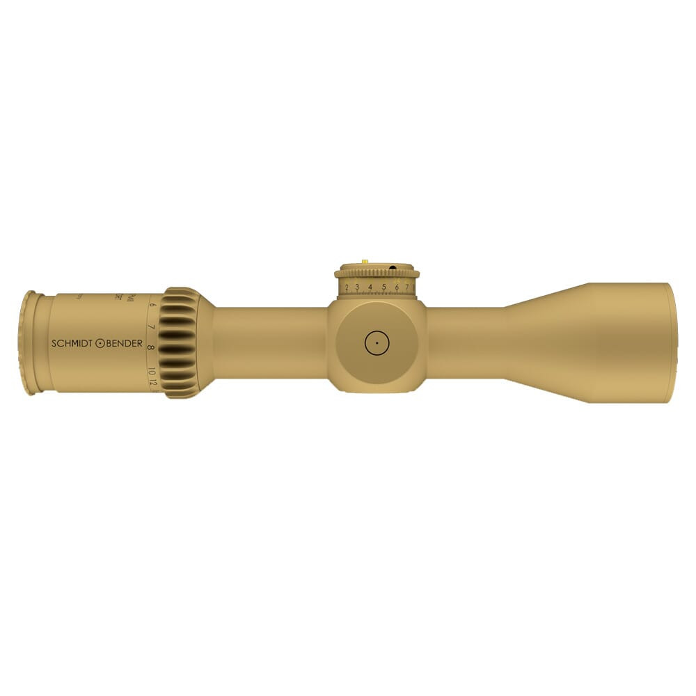 Schmidt Bender 5-20x50mm PM II Ultra Short LPI TREMOR5 1cm cw DT35 MTC LT / ST ZC CT RAL8000 Riflescope 173-945-562-F2-E9 - Schmidt Bender
