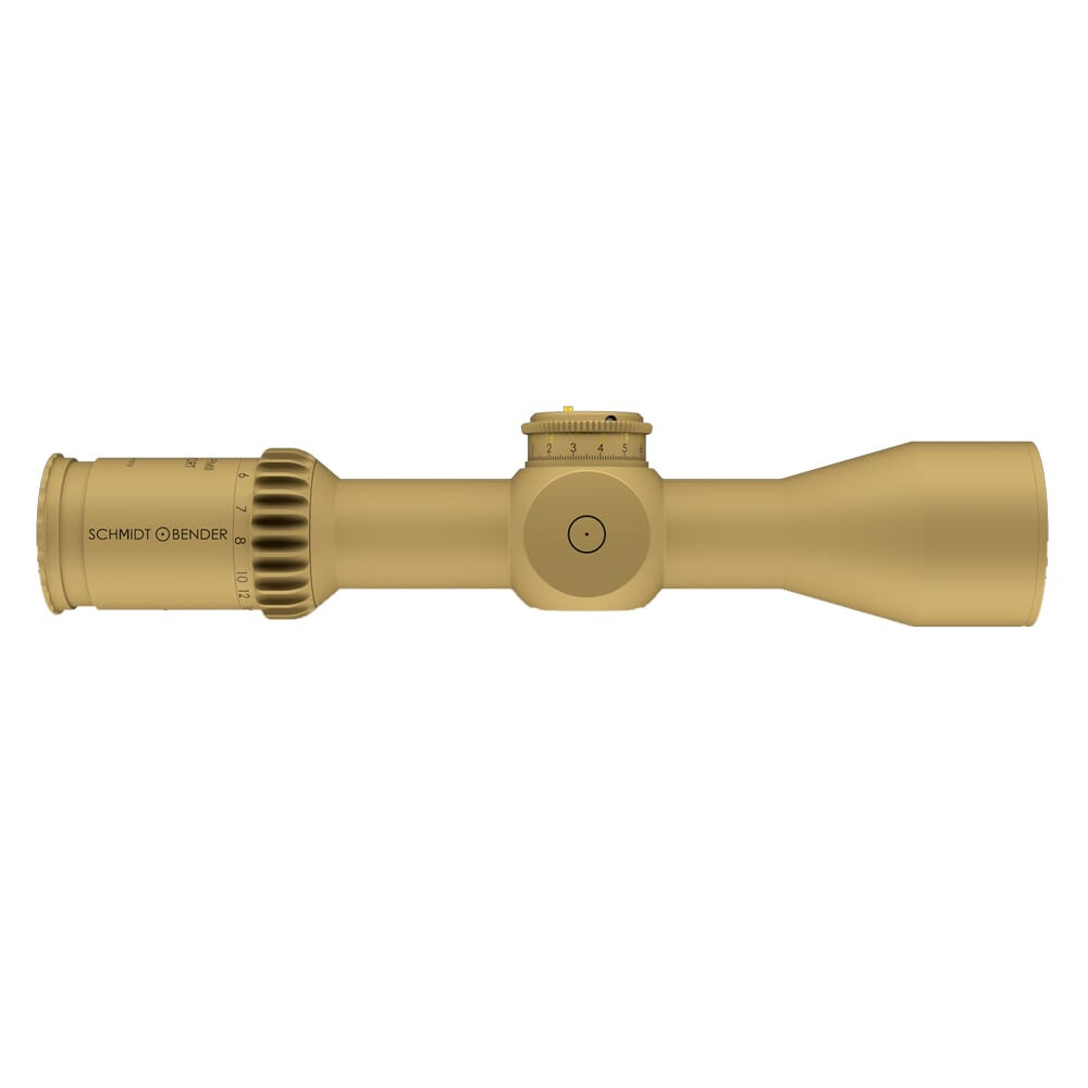 Schmidt Bender 5-20x50mm PM II Ultra Short LPI MSR2 1cm cw DT27 MTC LT / ST ZC CT RAL8000 Riflescope 173-945-862-G9-E9 - Schmidt Bender