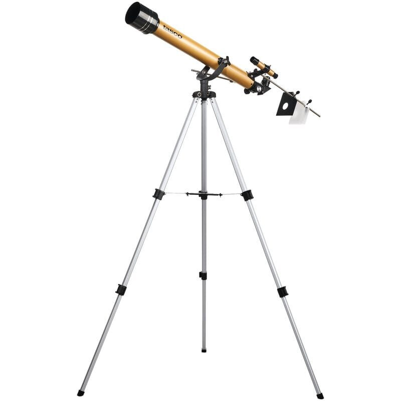 Tasco Luminova 60x800mm Gold Refractor 660x Mag 6x24 Finderscope Telescope 40060660 - tasco