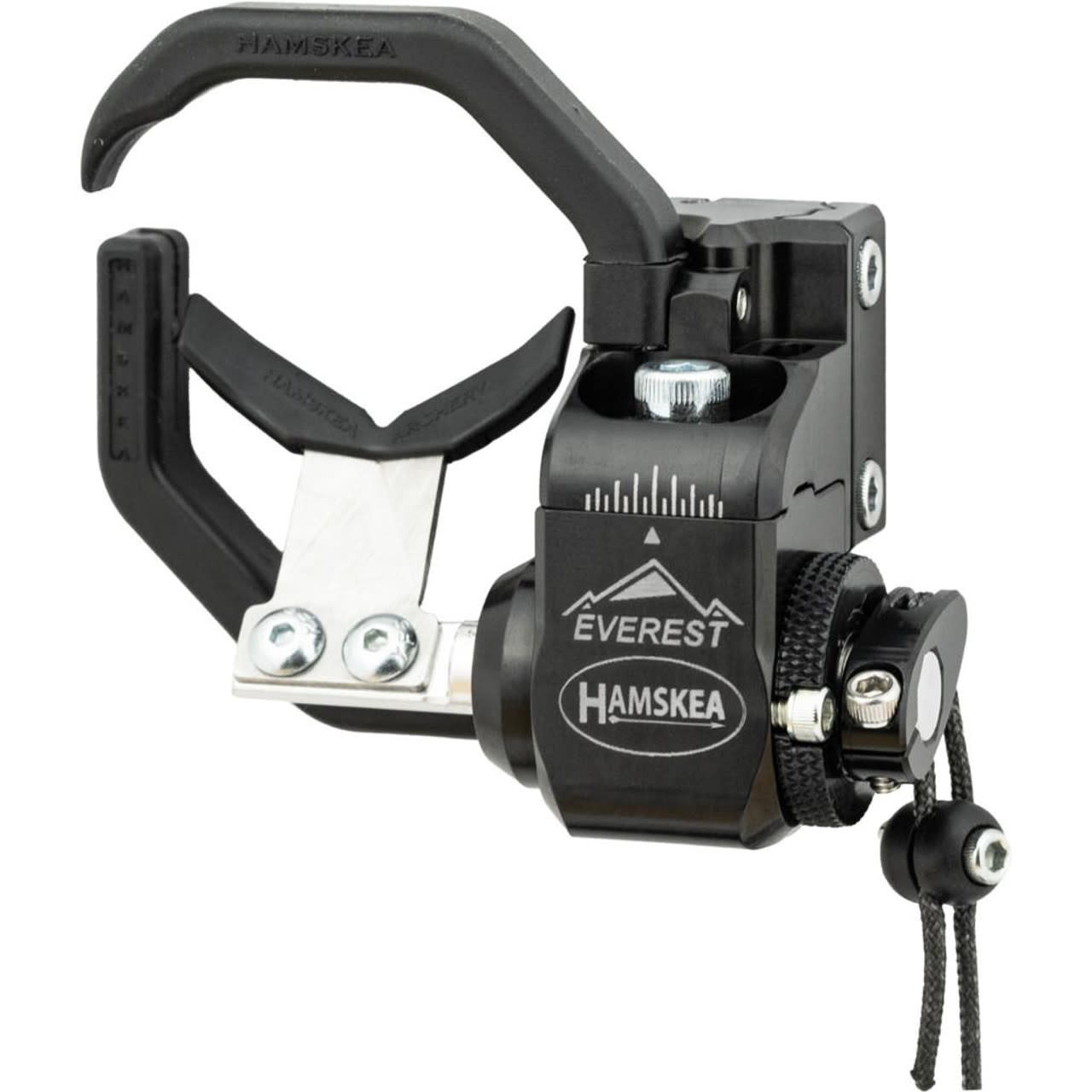Hamskea Everest LH Black Arrow Rest w/C.O.R. Riser Interface Bracket 204883 - Hamskea