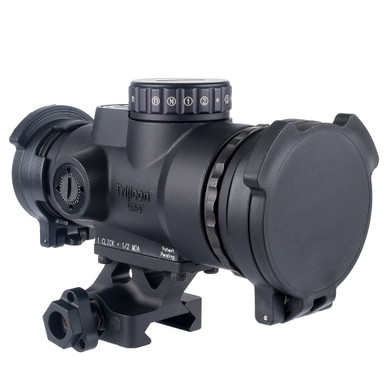 Trijicon MRO HD Patrol Adjustable LED 68 MOA Reticle w/ 2.0 MOA Red Dot; 1/3 Co-Witness Quick Release Mount with Q-LOC Technology 2200108 - Trijicon
