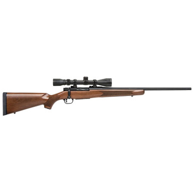 Mossberg Patriot .308 Win 22" 1:10" Fluted Bbl Satin Walnut 5+1 Rifle w/3-9x40mm Scope 27863 - Mossberg