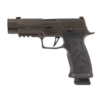 Sig Sauer P320 AGX 9mm 3.9" Bbl Legion Gray Pistol w/(3) 10rd Steel Mags, XRAY3, & ROMEO-X Pro 320AXGF-9-LEGION-RXX-10 - Sig Sauer